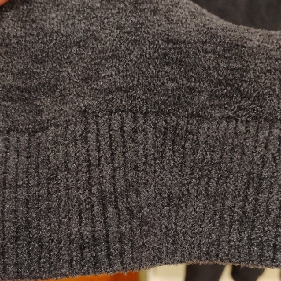 Barefoot Dreams CozyChic Ultra Lite Navy V-Neck Sweater Size XXL - Picture 6 of 9